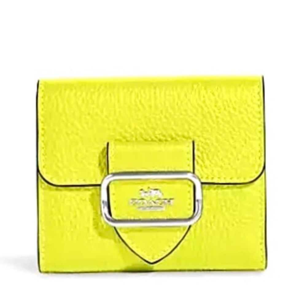 NWT COACH NEW Small Morgan Snap Wallet